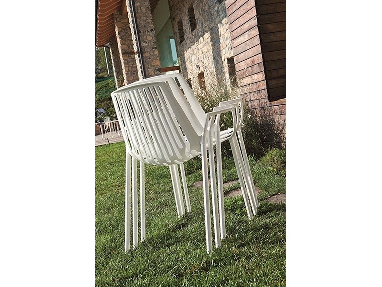 Collezione Rion Fast in alluminio pressofuso sedie, poltrone, sgabelli
