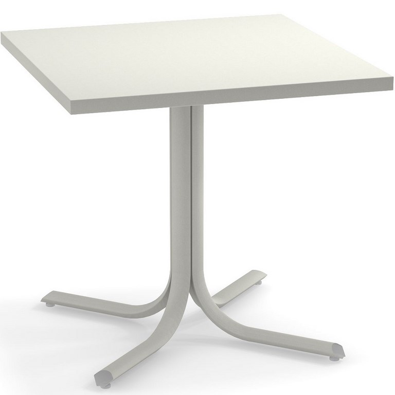 EMU TABLE SYSTEM TAVOLO 80 X 80 BORDO SQUADRATO ART. 1138