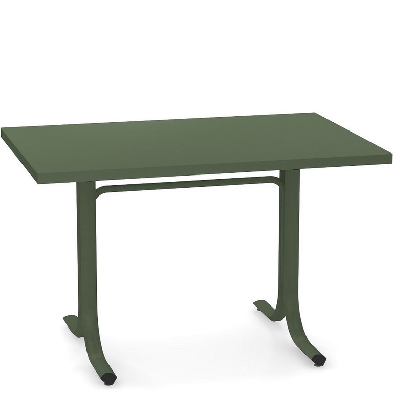 EMU TABLE SYSTEM TAVOLO 120 X 80 BORDO SQUADRATO ART. 1139