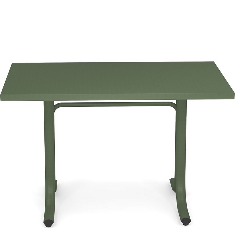 EMU TABLE SYSTEM TAVOLO 120 X 80 BORDO SQUADRATO ART. 1139