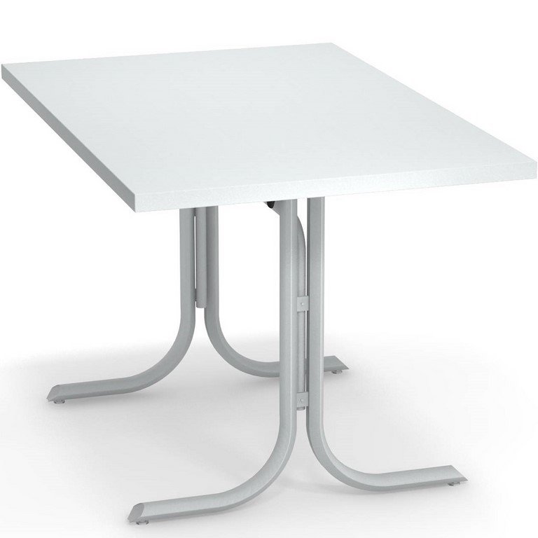 EMU TABLE SYSTEM TAVOLO 120 X 80 BORDO SQUADRATO ART. 1139