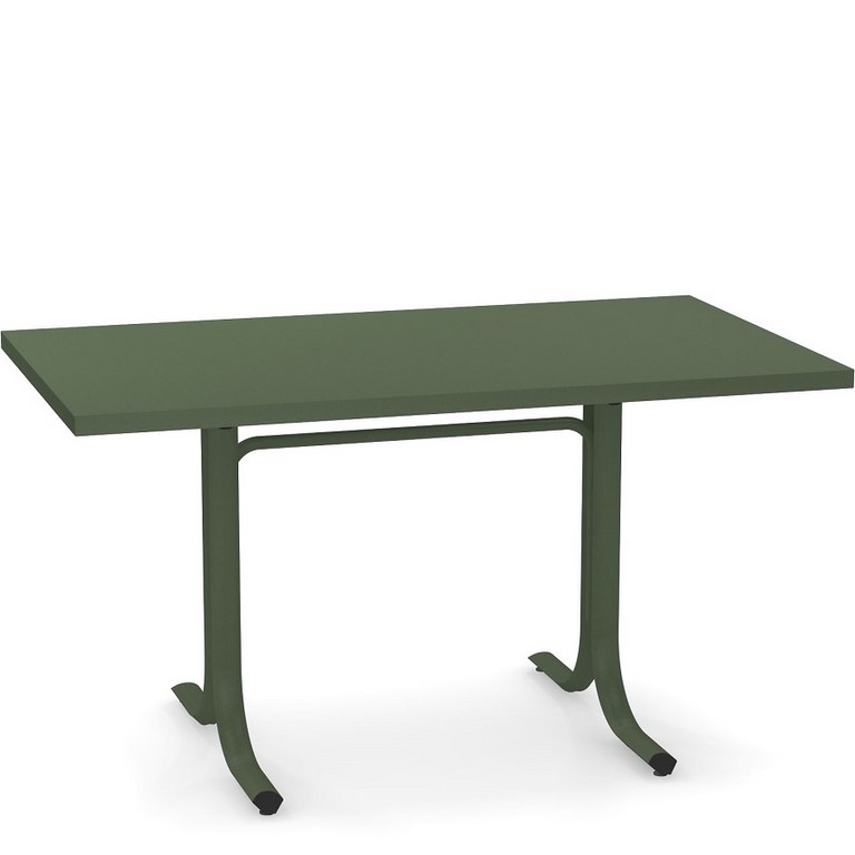 EMU TABLE SYSTEM TAVOLO 140 X 80 BORDO SQUADRATO ART. 1141