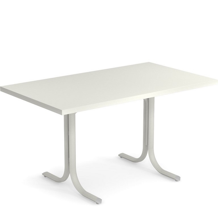 EMU TABLE SYSTEM TAVOLO 140 X 80 BORDO SQUADRATO ART. 1141