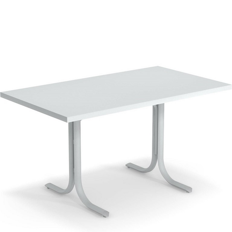 EMU TABLE SYSTEM TAVOLO 140 X 80 BORDO SQUADRATO ART. 1141