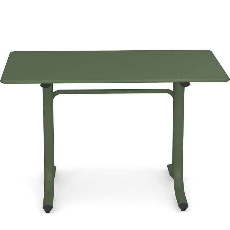 EMU TABLE SYSTEM TAVOLO 76 x 120 BORDO TONDO ART. 1157