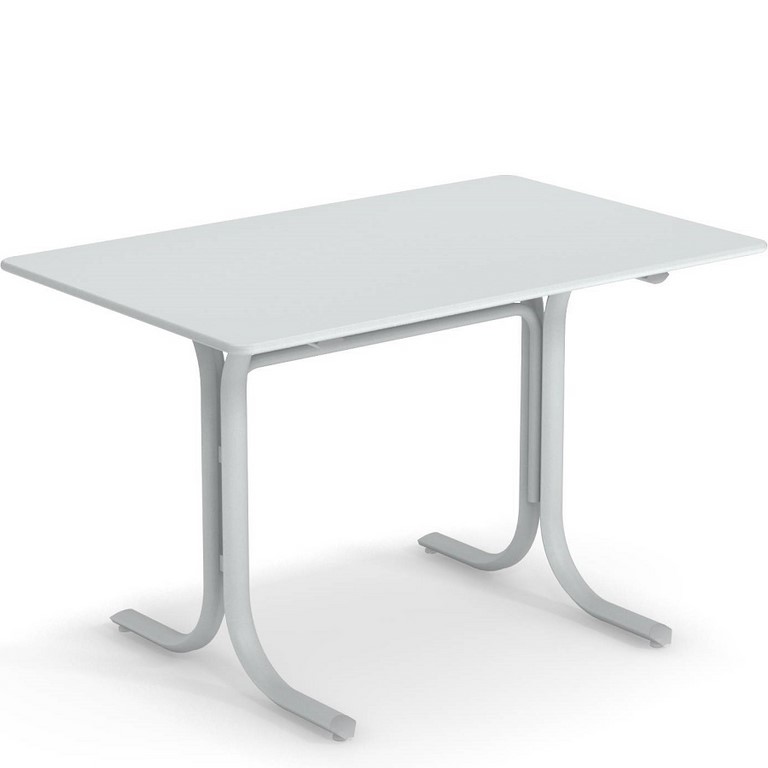 EMU TABLE SYSTEM TAVOLO 76 x 120 BORDO TONDO ART. 1157