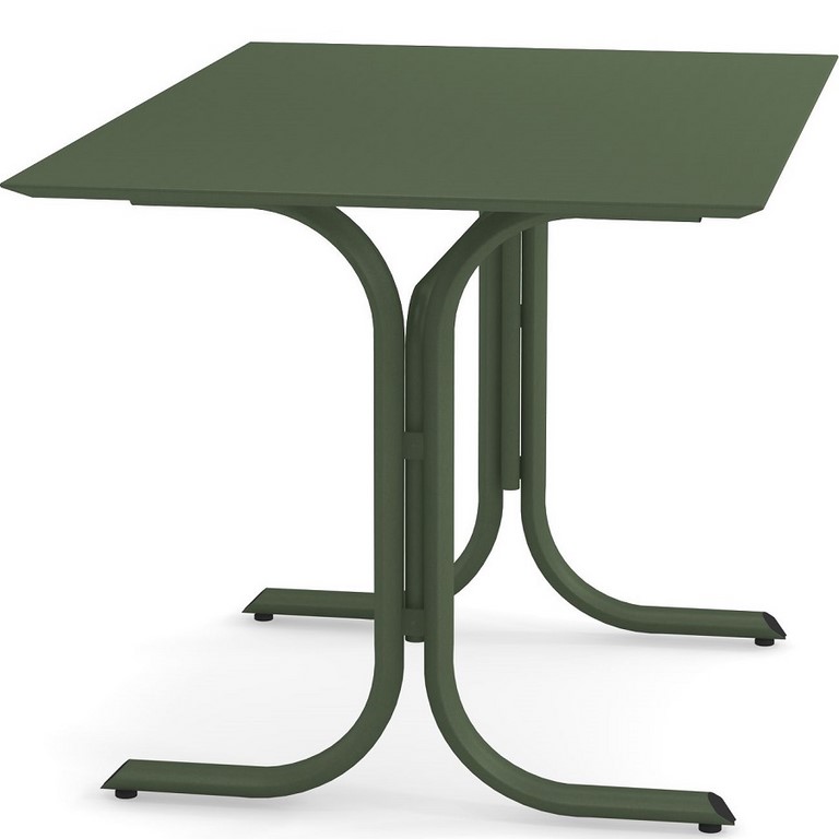 EMU TABLE SYSTEM TAVOLO 120 x 80 BORDO BASSO ART. 1163