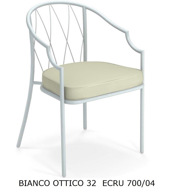 EMU POLTRONA DA PRANZO COMO ART. 1201 SCHIENALE BASSO