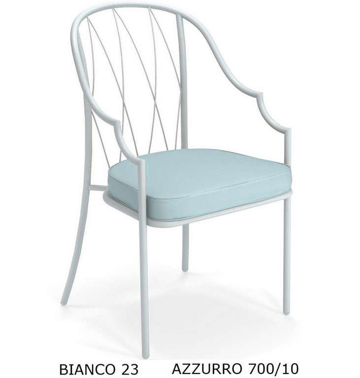 EMU POLTRONA DA PRANZO COMO ART. 1202 SCHIENALE ALTO