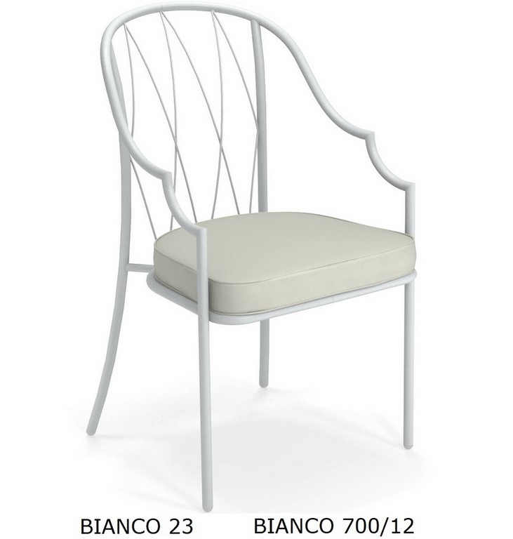 EMU POLTRONA DA PRANZO COMO ART. 1202 SCHIENALE ALTO