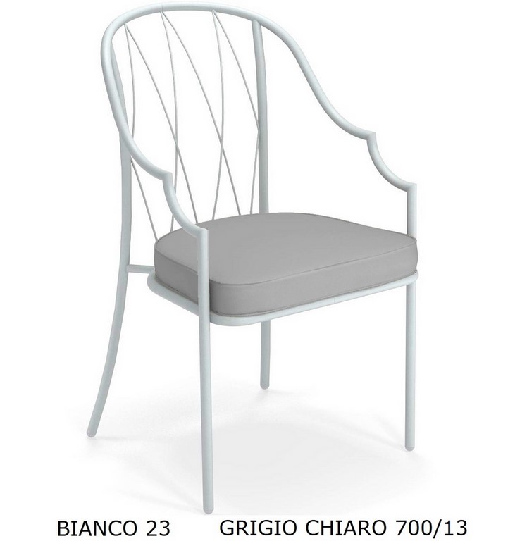 EMU POLTRONA DA PRANZO COMO ART. 1202 SCHIENALE ALTO