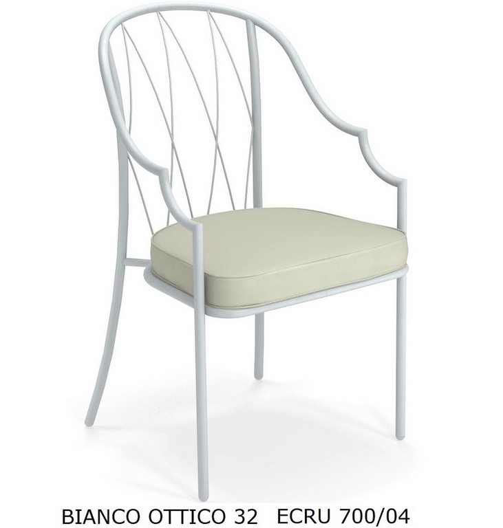 EMU POLTRONA DA PRANZO COMO ART. 1202 SCHIENALE ALTO