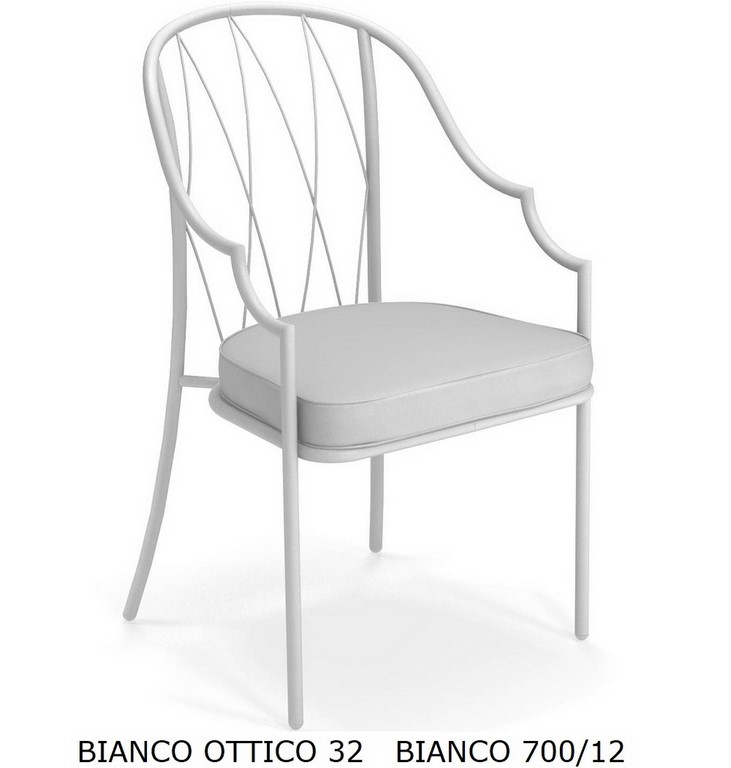 EMU POLTRONA DA PRANZO COMO ART. 1202 SCHIENALE ALTO