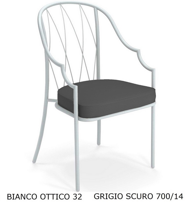 EMU POLTRONA DA PRANZO COMO ART. 1202 SCHIENALE ALTO
