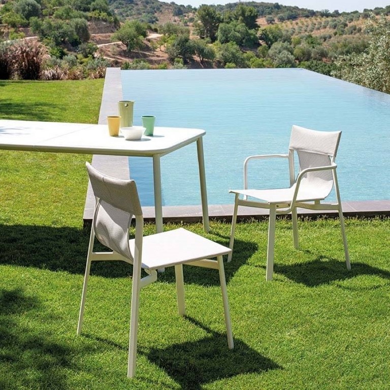 Sedia e Poltrona Breeze Emu in Alluminio