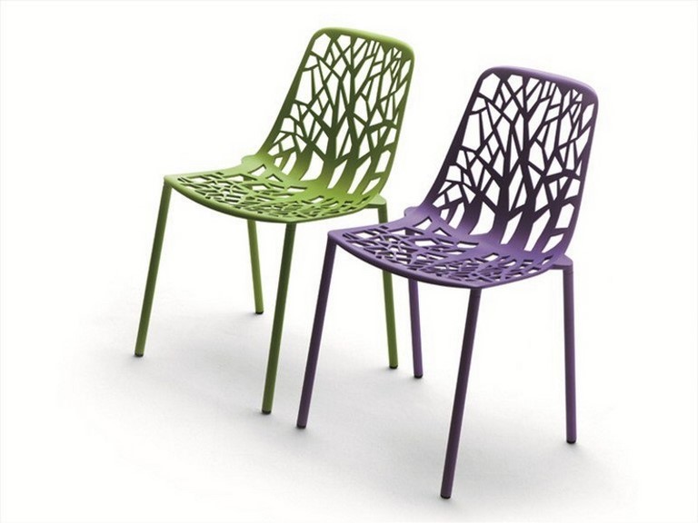 Forest Fast in alluminio pressofuso sedie, poltrone, sgabelli