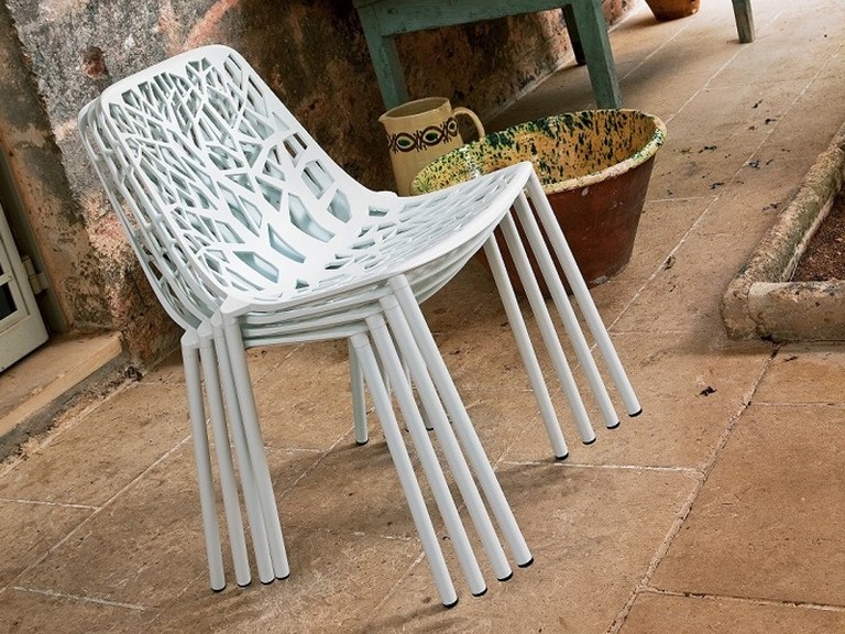 Forest Fast in alluminio pressofuso sedie, poltrone, sgabelli