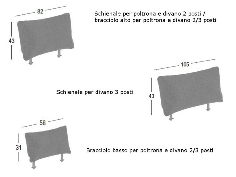 Salotto Joint Fast in alluminio pressofuso