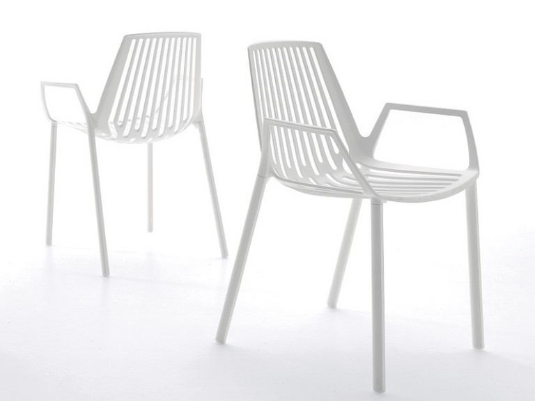 Collezione Rion Fast in alluminio pressofuso sedie, poltrone, sgabelli