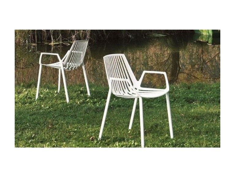 Collezione Rion Fast in alluminio pressofuso sedie, poltrone, sgabelli
