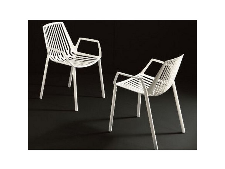 Collezione Rion Fast in alluminio pressofuso sedie, poltrone, sgabelli