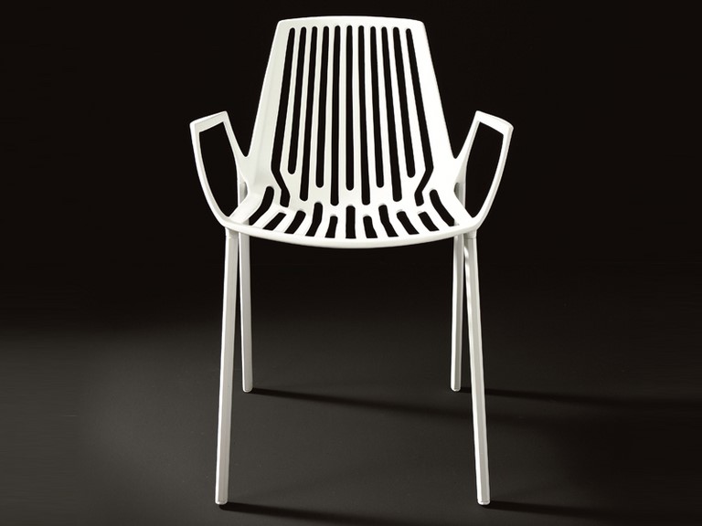 Collezione Rion Fast in alluminio pressofuso sedie, poltrone, sgabelli