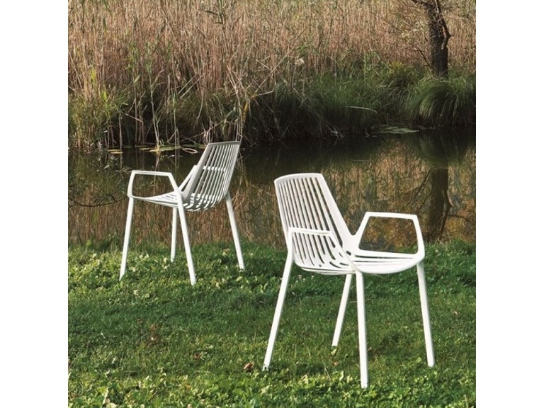 Collezione Rion Fast in alluminio pressofuso sedie, poltrone, sgabelli