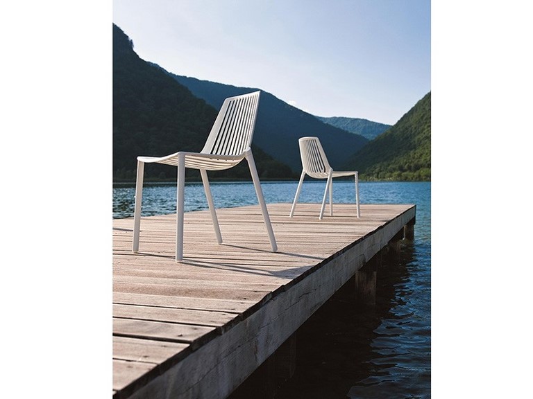 Collezione Rion Fast in alluminio pressofuso sedie, poltrone, sgabelli