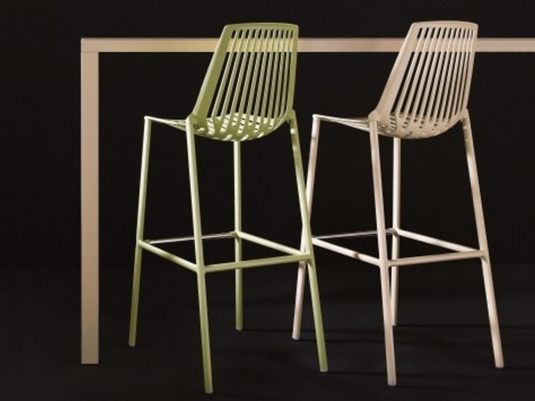 Collezione Rion Fast in alluminio pressofuso sedie, poltrone, sgabelli