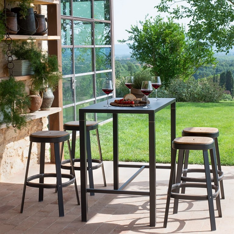 Collezione Tavoli Nova Emu in acciaio