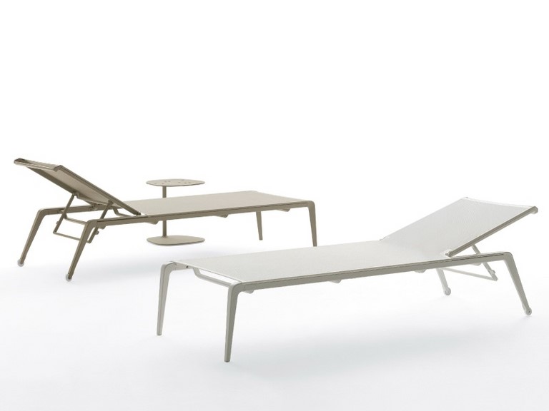 Collezione Lettini mare e piscina Elite e Ushuaia Fast in alluminio pressofuso