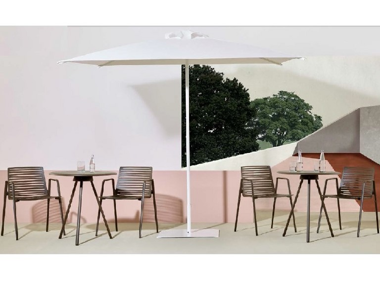 Collezione Zebra Fast in alluminio pressofuso sedie poltrone lounge e tavoli