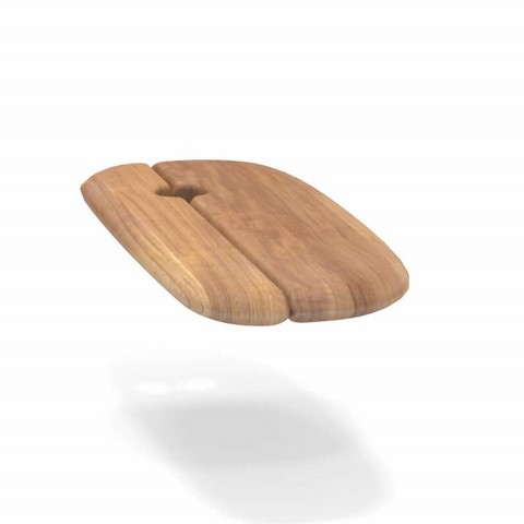 Bracciolo-mensola in teak