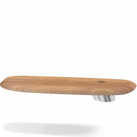 Bracciolo-mensola in teak